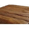 drewniany stolik ze starego drewna ciosanego ręcznie-orzech