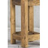 Krzesło ze starego drewna ciosnaego ręcznie